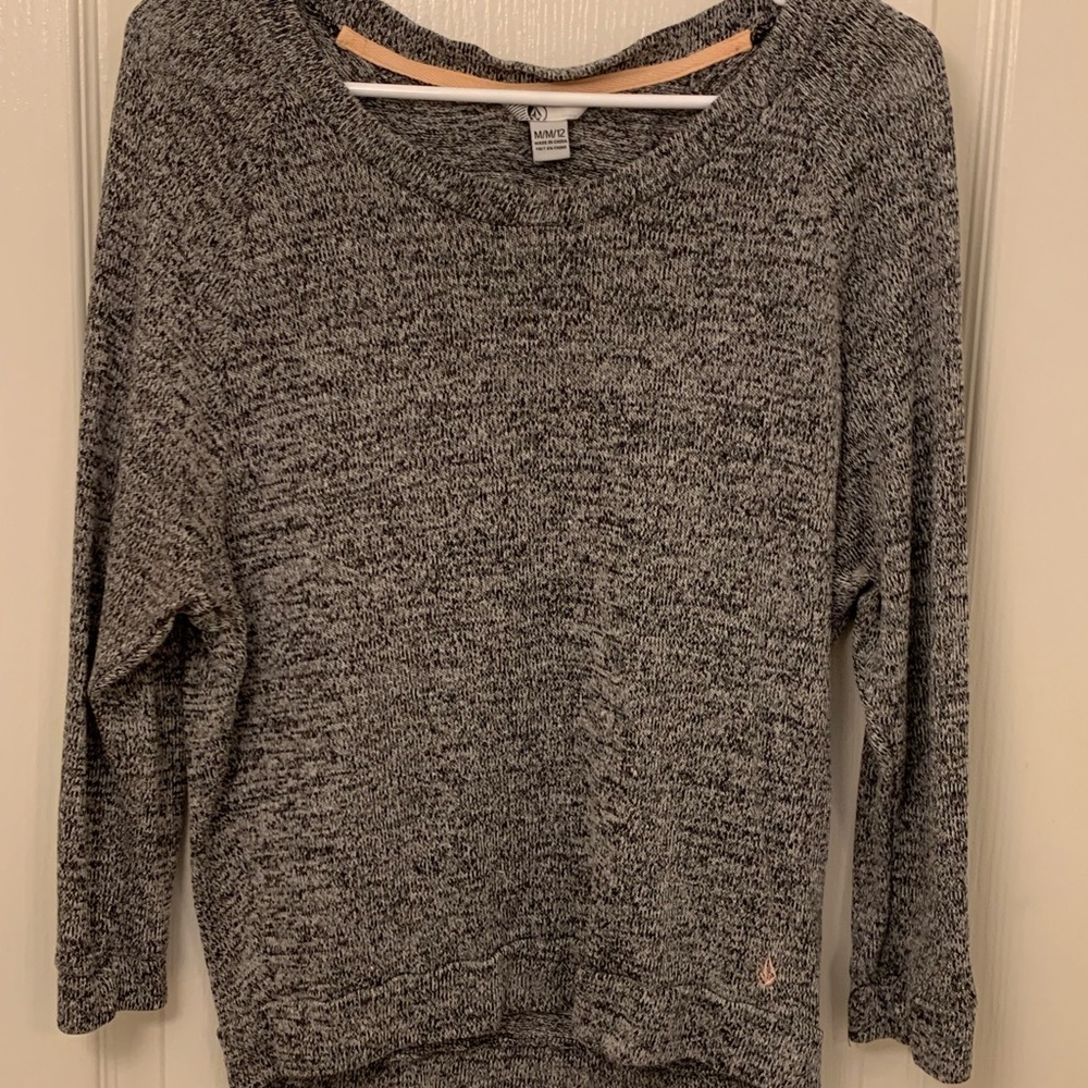 Volcom Lightweight Heather Grey Sweater